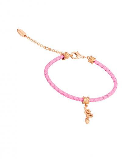 light pink snake bracelet