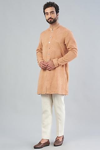 light tan cotton kurta