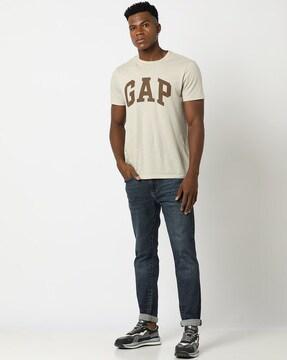 light-wash mid-rise skinny fit jeans