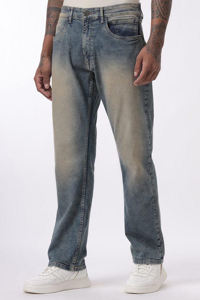 light wash cotton regular fit mens jeans