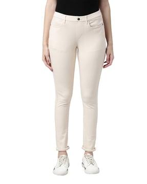 light-wash slim fit jeggings