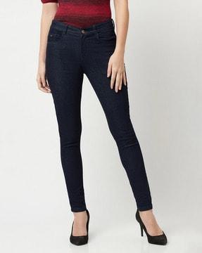 light-wash super skinny fit jeans