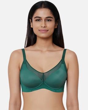 lightly-padded bra with adjustable straps