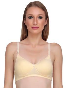 lightly-padded bra with adjustable straps