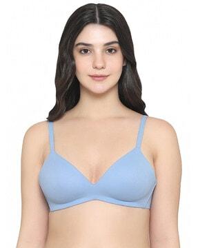 lightly-padded bra with adjustable straps