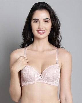 lightly-padded full coverage bra