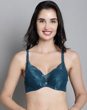 lightly-padded full coverage bra