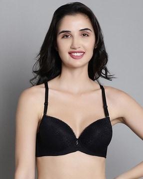 lightly-padded full coverage bra