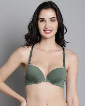 lightly-padded full coverage bra