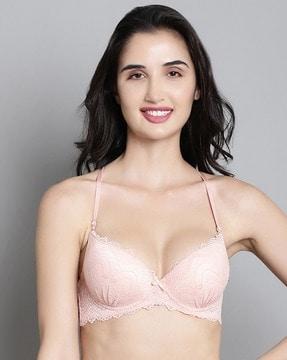 lightly-padded full coverage bra