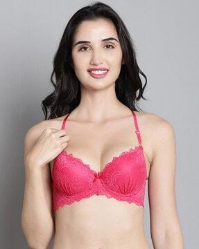 lightly-padded full coverage bra