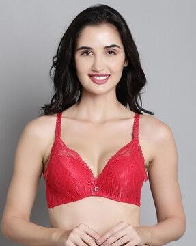 lightly-padded full coverage bra