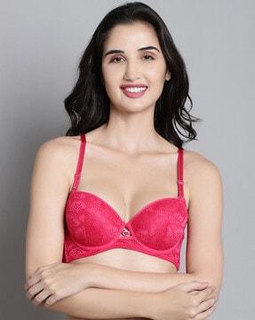 lightly-padded full coverage bra