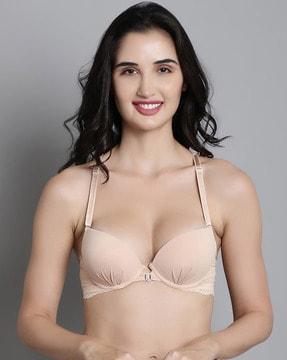 lightly-padded full coverage bra