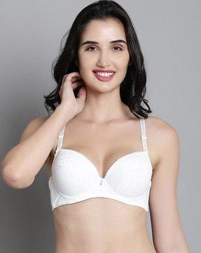 lightly-padded full coverage bra