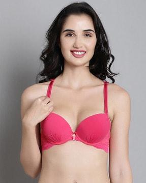 lightly-padded full coverage bra