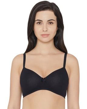 lightly-padded non-wired bra