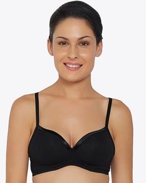 lightly-padded non-wired t-shirt bra