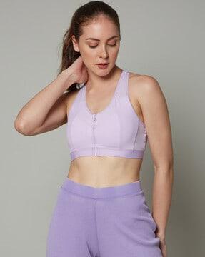 lightly padded sports bra