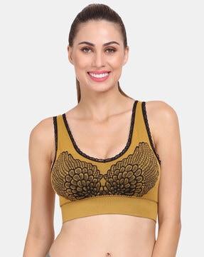 lightly padded sports bra