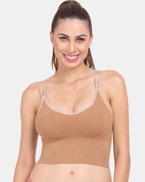 lightly padded sports bra