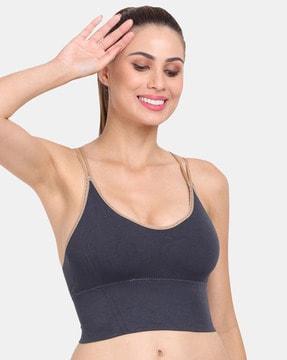 lightly padded sports bra