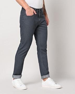 lightly wash slim fit jeans