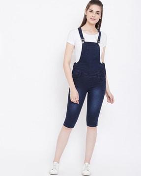 lightly washed dungaree