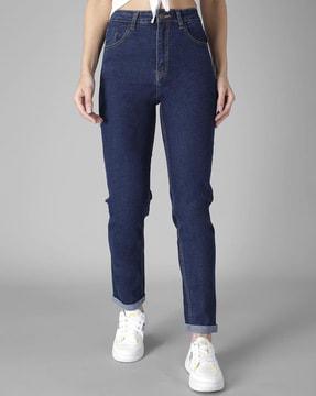 lightly washed skinny fit jeans