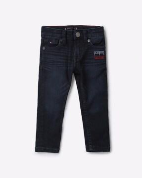 lightly washed spencer jeans