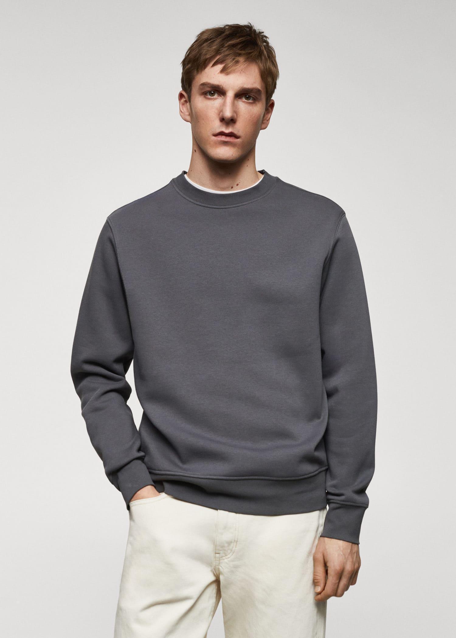 lightweight cotton sweatshirt