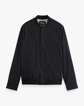 lightweight poplin blouson