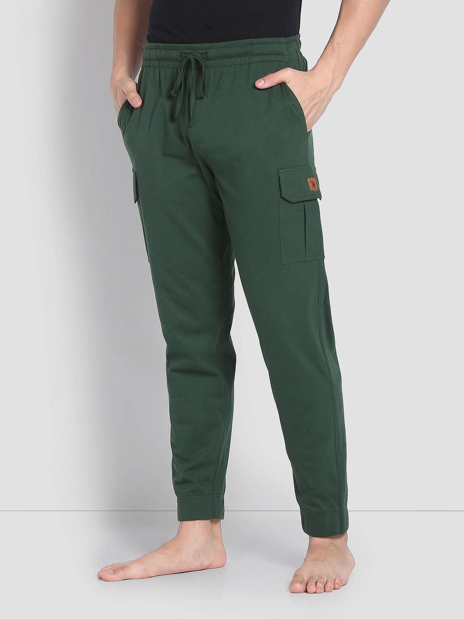 lightweight utility oj002 lounge cargo joggers green