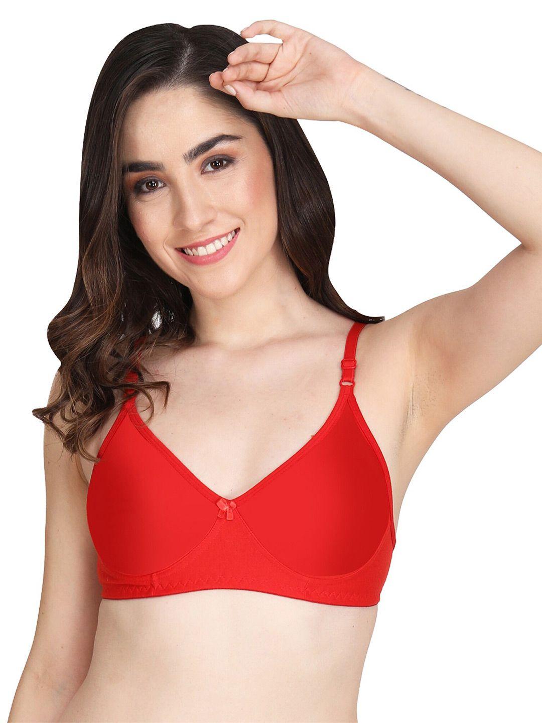 liigne full coverage non padded cotton everyday bra with all day comfort