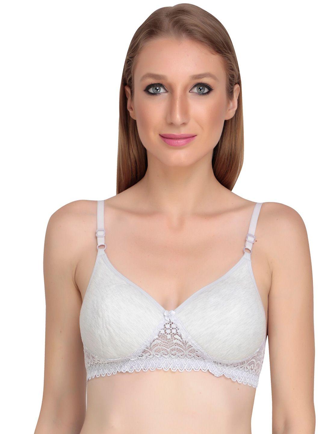 liigne grey bra full coverage lightly padded