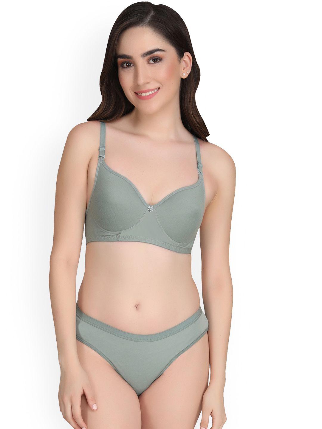 liigne non padded mid-rise lingerie set