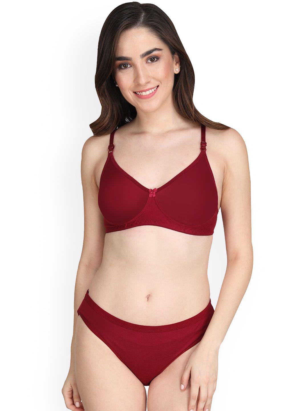 liigne non padded mid-rise lingerie set