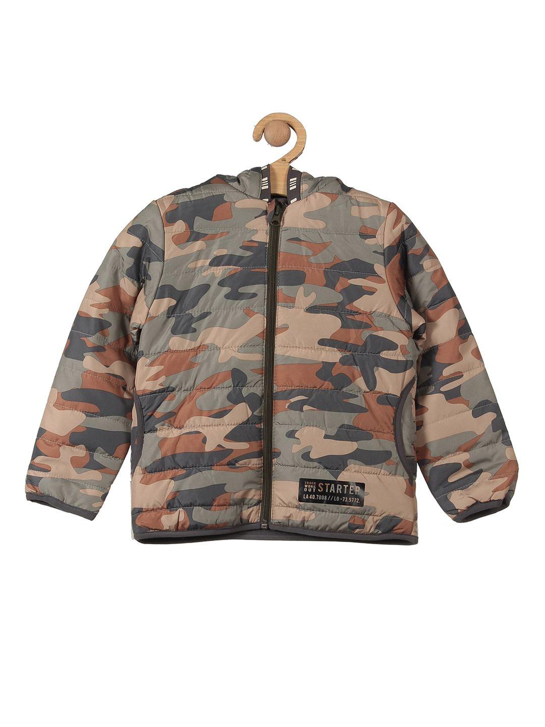 lil lollipop boys camouflage lightweight outdoor bomber jacket