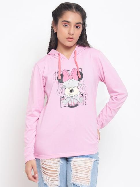 lil tomatoes kids pink mickey top