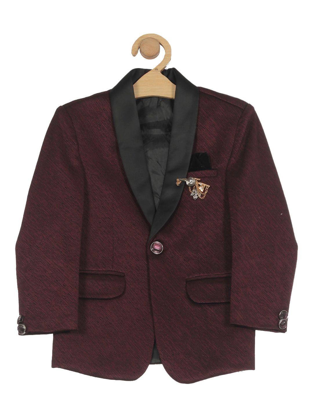 lil lollipop boys notched lapel single-breasted party blazer