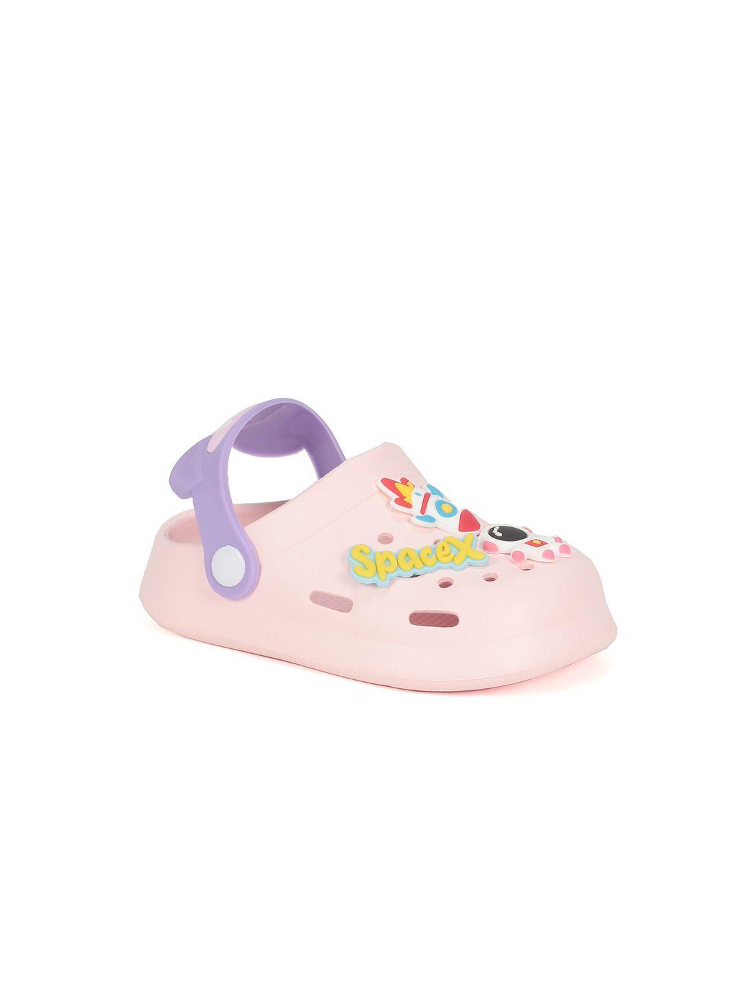 lil lollipop kids baby space applique anti-slip clogs