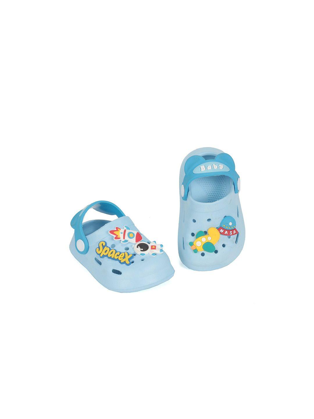 lil lollipop kids space applique anti-slip clogs