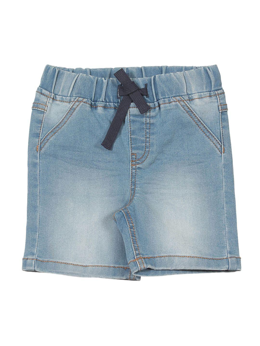 lil lollipop unisex kids blue washed outdoor denim shorts