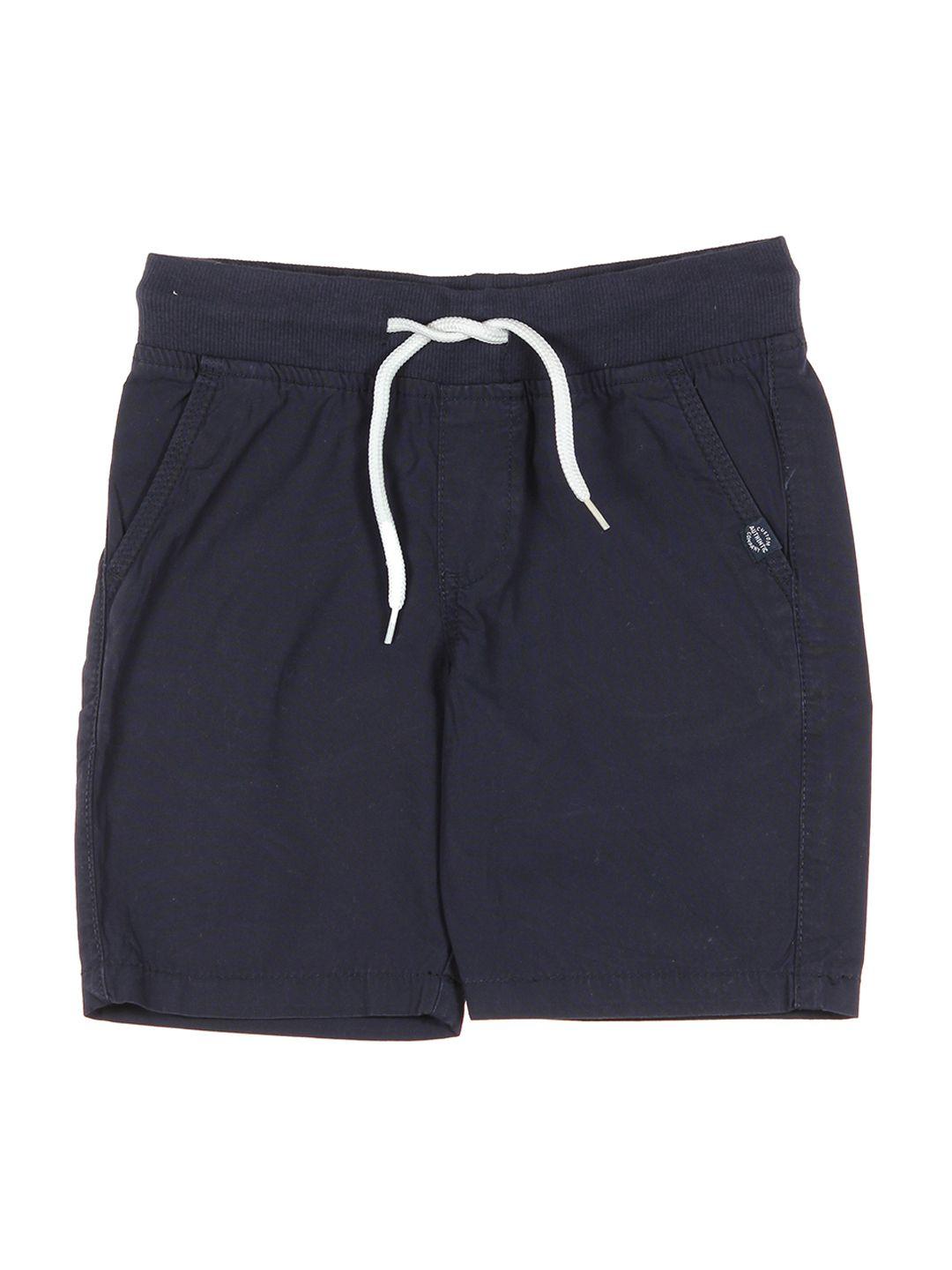 lil lollipop unisex kids navy blue outdoor cotton shorts