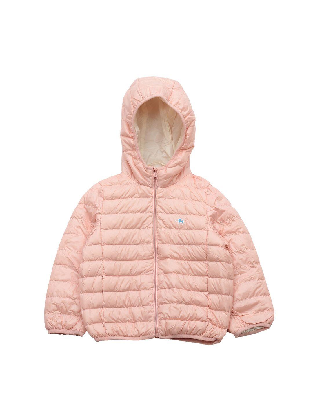 lil lollipop unisex kids pink camouflage striped lightweight outdoor puffer jacket