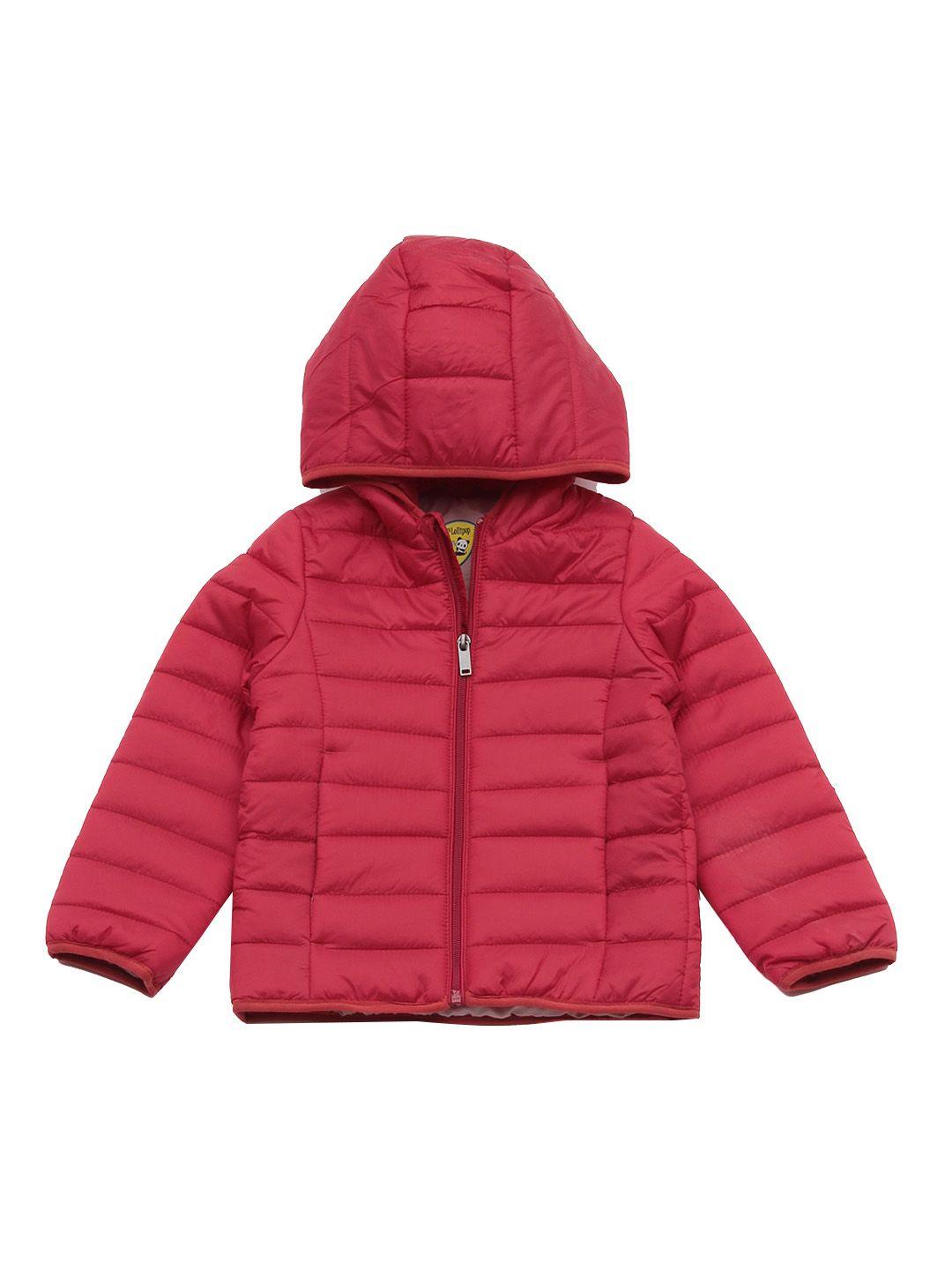 lil lollipop unisex kids red lightweight puffer jacket