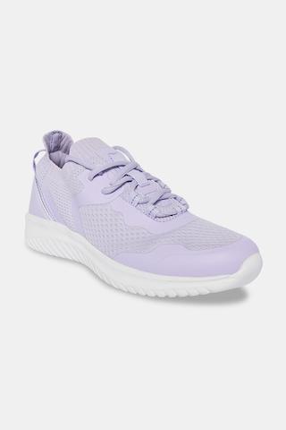 lilac flyknit casual women sport shoes