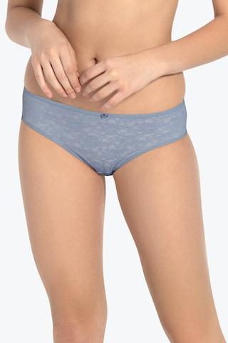 lilac solid women comfort fit panties