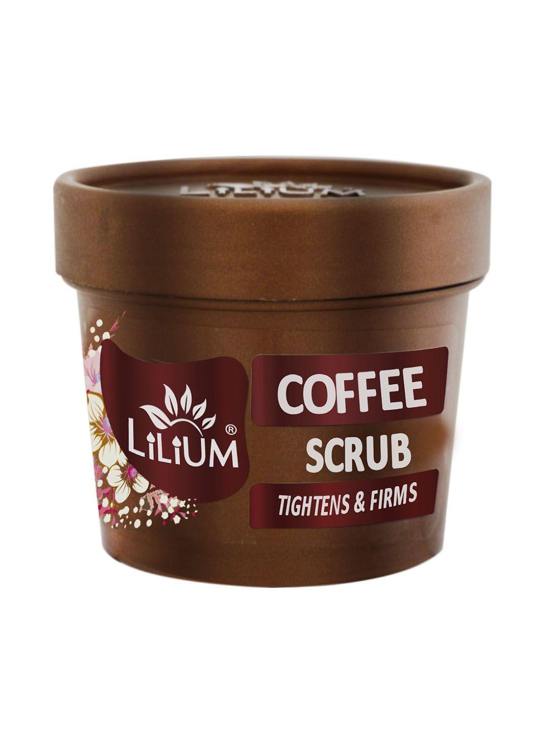 lilium coffee scrub for moisture lock - 100g