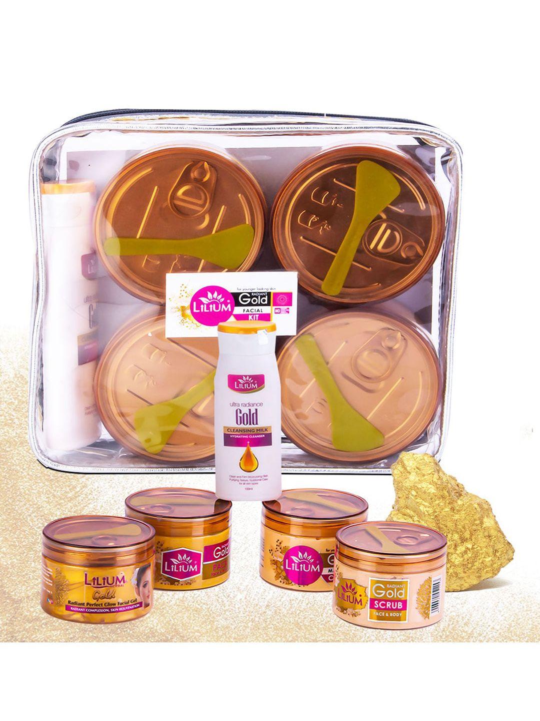 lilium gold honey dermatologically tested facial kit